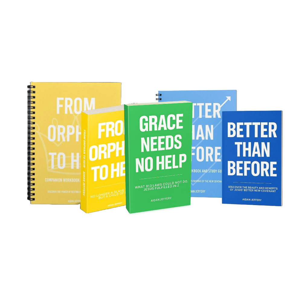 The Grace Revelation Book Collection (Set Of 3 Books with their 3 workbooks + Devotional)
